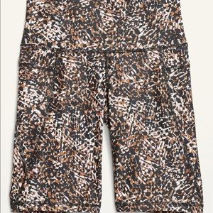 High-Waisted PowerSoft Side-Pocket Biker Shorts